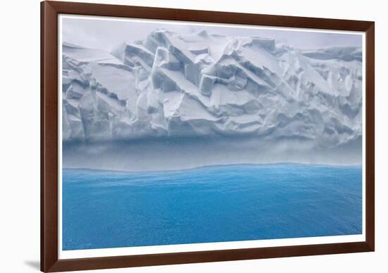 Iceberg Abstract-Donald Paulson-Framed Giclee Print