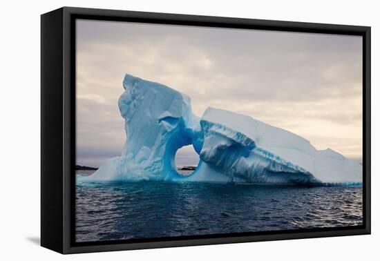 Iceberg - Antarctica-benkrut-Framed Premier Image Canvas