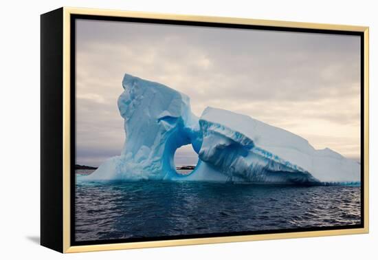 Iceberg - Antarctica-benkrut-Framed Premier Image Canvas