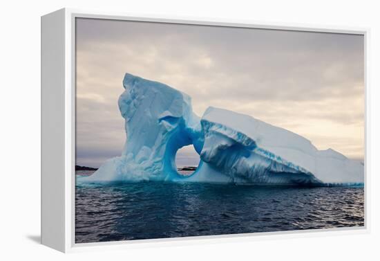 Iceberg - Antarctica-benkrut-Framed Premier Image Canvas
