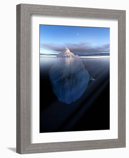 Iceberg, Artwork-Detlev Van Ravenswaay-Framed Photographic Print