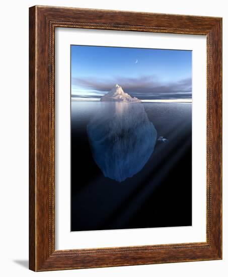 Iceberg, Artwork-Detlev Van Ravenswaay-Framed Photographic Print