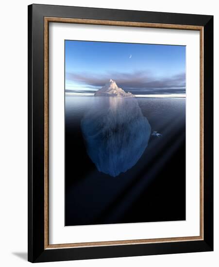 Iceberg, Artwork-Detlev Van Ravenswaay-Framed Photographic Print