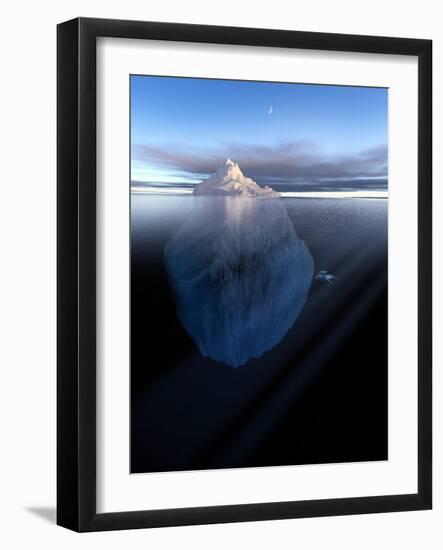 Iceberg, Artwork-Detlev Van Ravenswaay-Framed Photographic Print