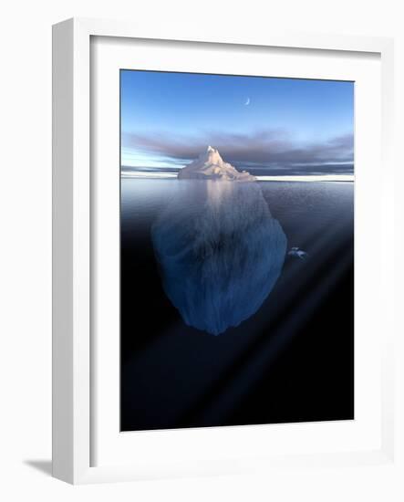 Iceberg, Artwork-Detlev Van Ravenswaay-Framed Photographic Print