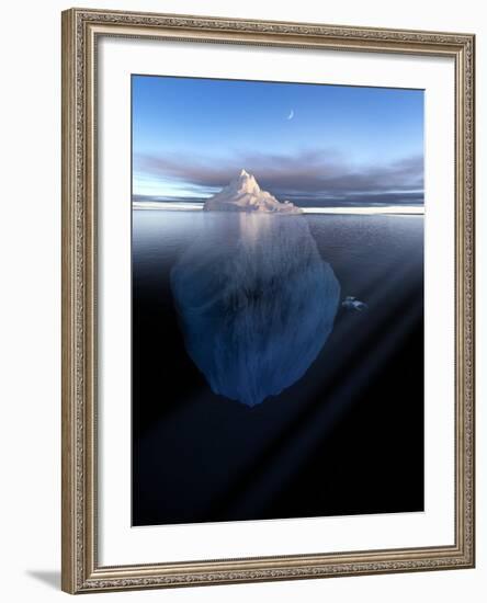Iceberg, Artwork-Detlev Van Ravenswaay-Framed Photographic Print