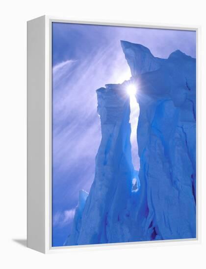 Iceberg, Australian Antarctic Territory, Antarctica-Pete Oxford-Framed Premier Image Canvas