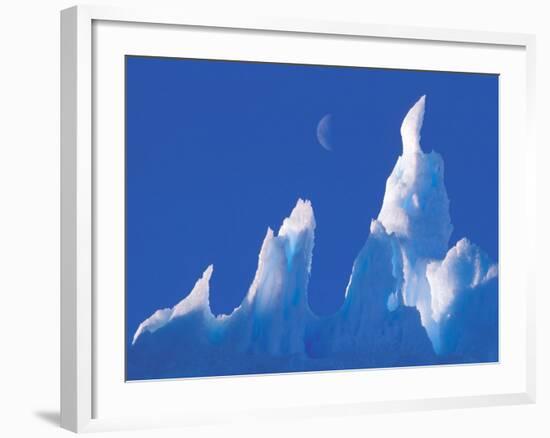 Iceberg, Australian Antarctic Territory, Antarctica-Pete Oxford-Framed Photographic Print