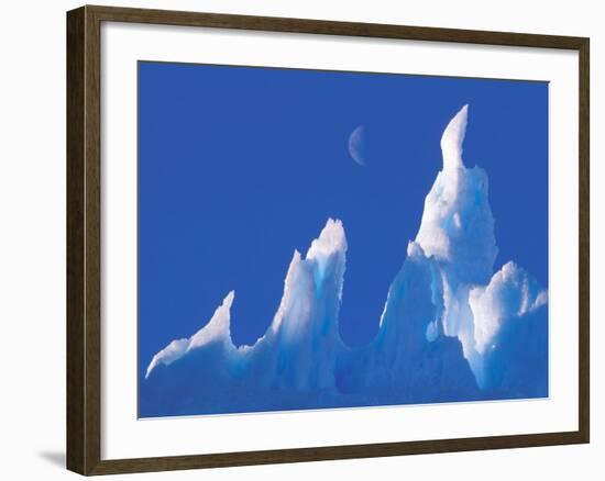 Iceberg, Australian Antarctic Territory, Antarctica-Pete Oxford-Framed Photographic Print