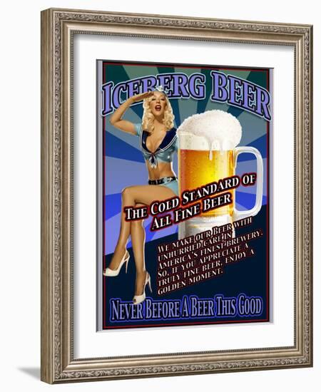 Iceberg Beer-Nomi Saki-Framed Giclee Print