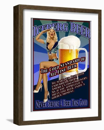 Iceberg Beer-Nomi Saki-Framed Giclee Print