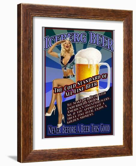 Iceberg Beer-Nomi Saki-Framed Giclee Print