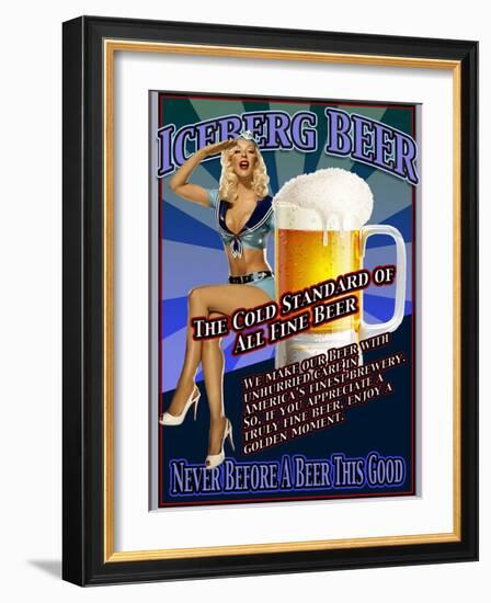 Iceberg Beer-Nomi Saki-Framed Giclee Print