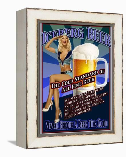 Iceberg Beer-Nomi Saki-Framed Premier Image Canvas