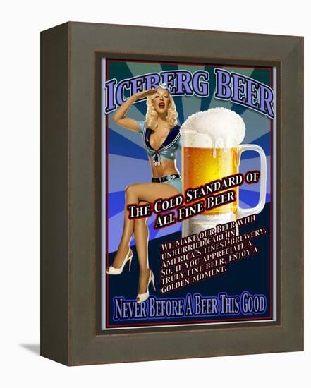 Iceberg Beer-Nomi Saki-Framed Premier Image Canvas