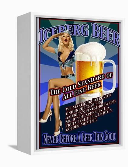 Iceberg Beer-Nomi Saki-Framed Premier Image Canvas