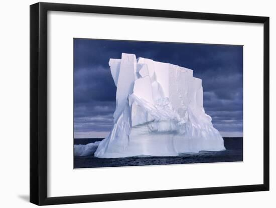 Iceberg Floating In the Ross Sea, Antarctica-Doug Allan-Framed Photographic Print