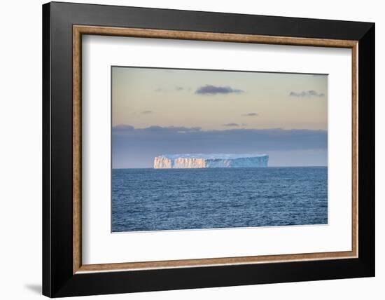 Iceberg floating in the South Orkney Islands, Antarctica, Polar Regions-Michael Runkel-Framed Photographic Print