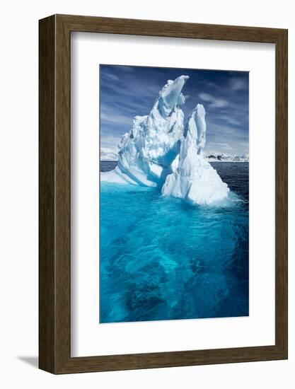 Iceberg, Gerlache Strait, Antarctic Peninsula-null-Framed Photographic Print