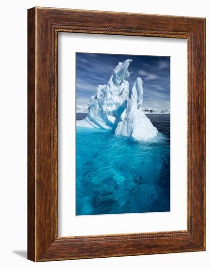 Iceberg, Gerlache Strait, Antarctic Peninsula-null-Framed Photographic Print