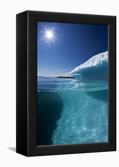 Iceberg in Disko Bay-null-Framed Premier Image Canvas