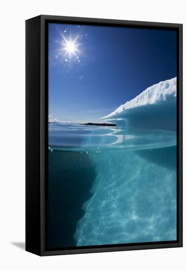 Iceberg in Disko Bay-null-Framed Premier Image Canvas