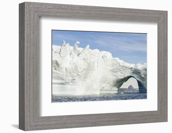 Iceberg in the Uummannaq Fjord System. America, North America, Greenland, Denmark-Martin Zwick-Framed Photographic Print