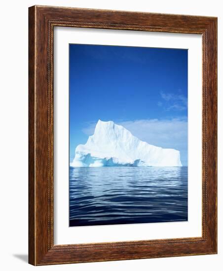 Iceberg off East Greenland, Polar Regions-David Lomax-Framed Photographic Print