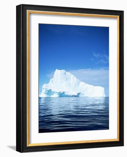 Iceberg off East Greenland, Polar Regions-David Lomax-Framed Photographic Print