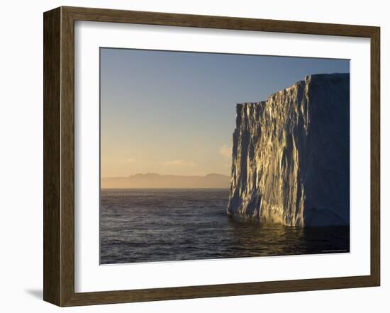 Iceberg on Bransfield Strait, Antarctic Peninsula, Antarctica, Polar Regions-Sergio Pitamitz-Framed Photographic Print