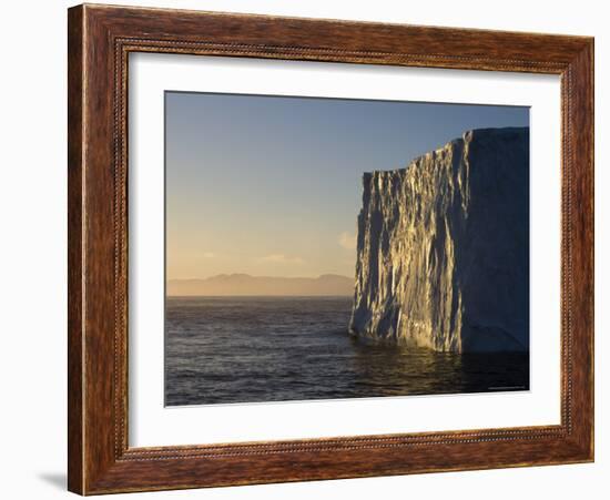 Iceberg on Bransfield Strait, Antarctic Peninsula, Antarctica, Polar Regions-Sergio Pitamitz-Framed Photographic Print