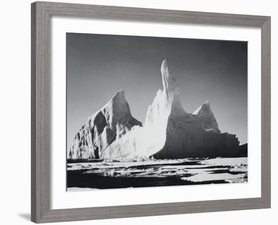 Iceberg Rising From Arctic Waters-Bettmann-Framed Photographic Print