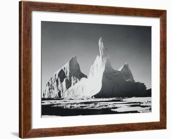 Iceberg Rising From Arctic Waters-Bettmann-Framed Photographic Print