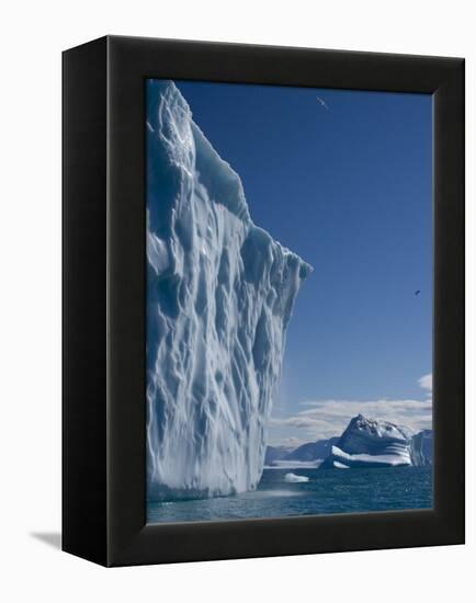 Iceberg, Ummannaq, Greenland, Polar Regions-Milse Thorsten-Framed Premier Image Canvas