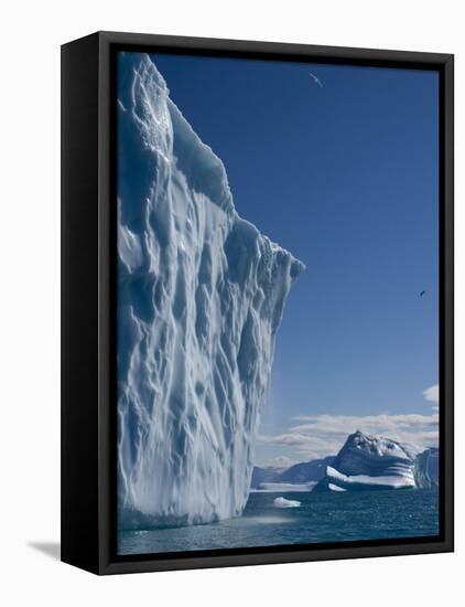 Iceberg, Ummannaq, Greenland, Polar Regions-Milse Thorsten-Framed Premier Image Canvas