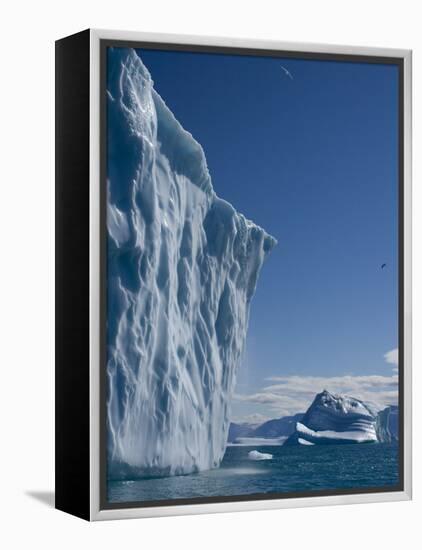 Iceberg, Ummannaq, Greenland, Polar Regions-Milse Thorsten-Framed Premier Image Canvas