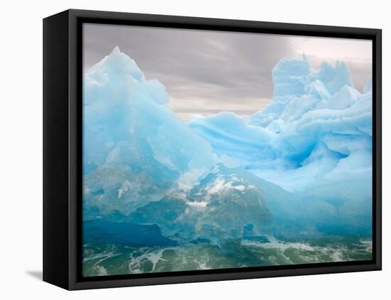 Iceberg, Western Antarctic Peninsula, Antarctica-Steve Kazlowski-Framed Premier Image Canvas