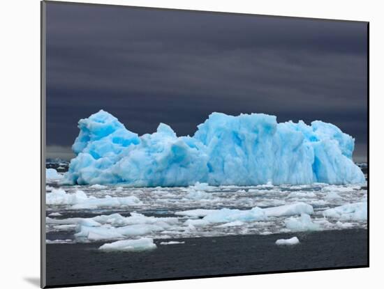 Iceberg, Western Antarctic Peninsula, Antarctica-Steve Kazlowski-Mounted Photographic Print