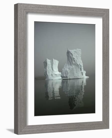 Iceberg-David Vaughan-Framed Photographic Print