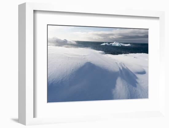 Icebergs Along the Coastline of Ilulissat, Greenland, Denmark, Polar Regions-Sergio Pitamitz-Framed Photographic Print