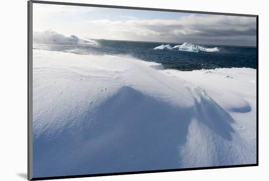 Icebergs Along the Coastline of Ilulissat, Greenland, Denmark, Polar Regions-Sergio Pitamitz-Mounted Photographic Print