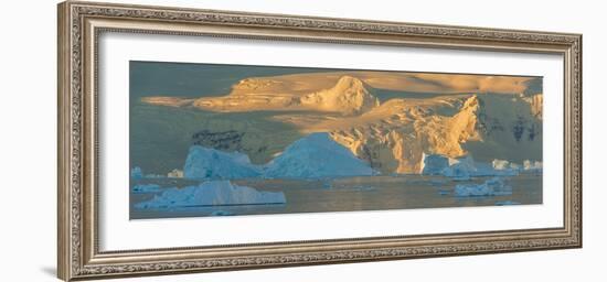 Icebergs, Antarctica-Art Wolfe-Framed Photographic Print