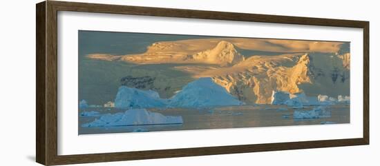 Icebergs, Antarctica-Art Wolfe-Framed Photographic Print