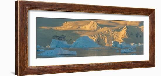 Icebergs, Antarctica-Art Wolfe-Framed Photographic Print