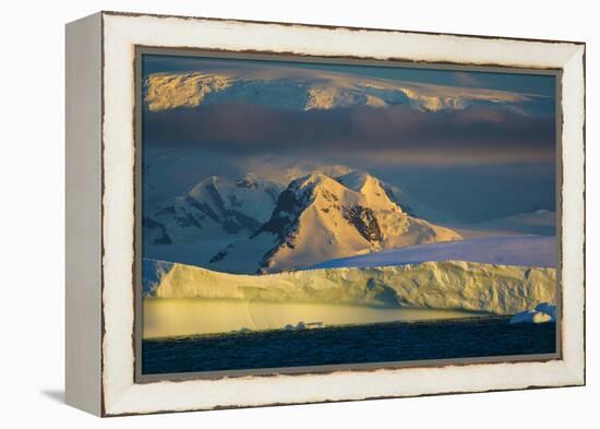 Icebergs, Antarctica-Art Wolfe-Framed Premier Image Canvas