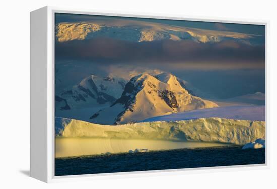 Icebergs, Antarctica-Art Wolfe-Framed Premier Image Canvas