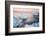 Icebergs at Sunset on Jokulsarlon Beach, Iceland, Polar Regions-Matthew Williams-Ellis-Framed Photographic Print