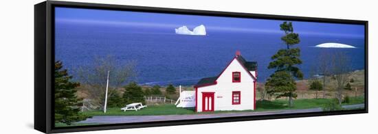 Icebergs, Canada-David Nunuk-Framed Premier Image Canvas