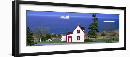 Icebergs, Canada-David Nunuk-Framed Photographic Print