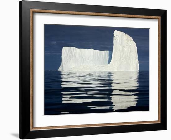 Icebergs, Disko Bay, Greenland, August 2009-Jensen-Framed Photographic Print